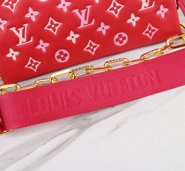 ルイヴィトンバッグ角部分ディテール